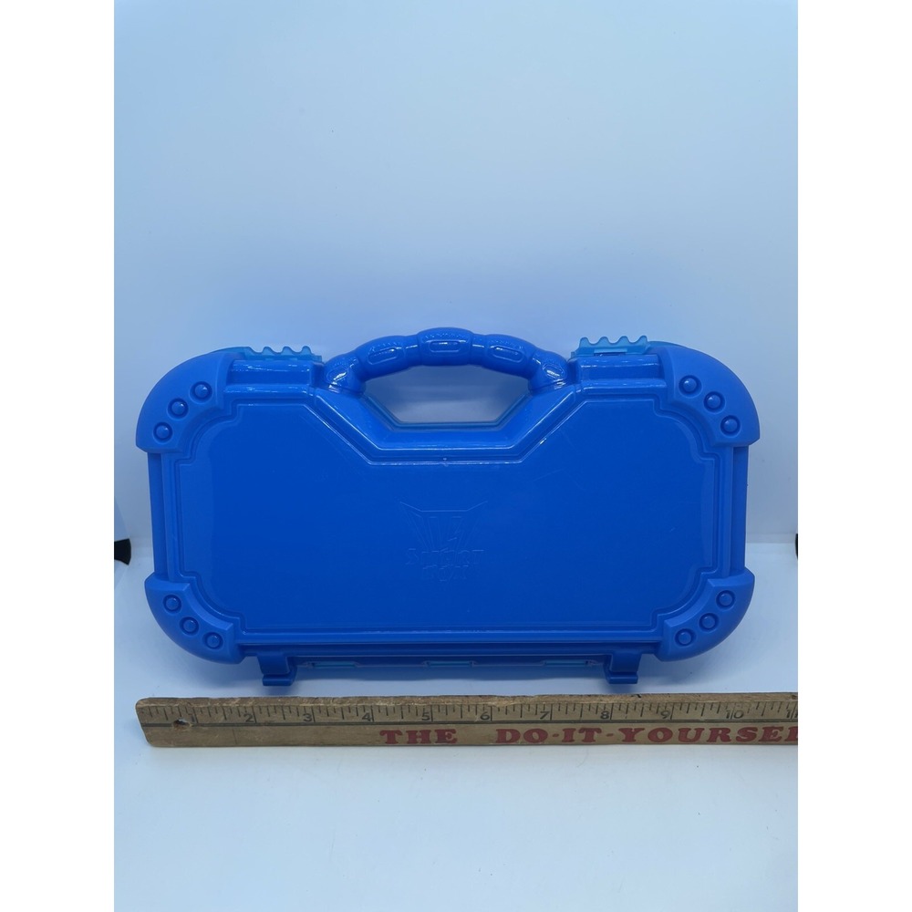 HOT WHEELS Smart Box Car Case Blue Small Hand Held Carrying Case - Picture 2 of 5